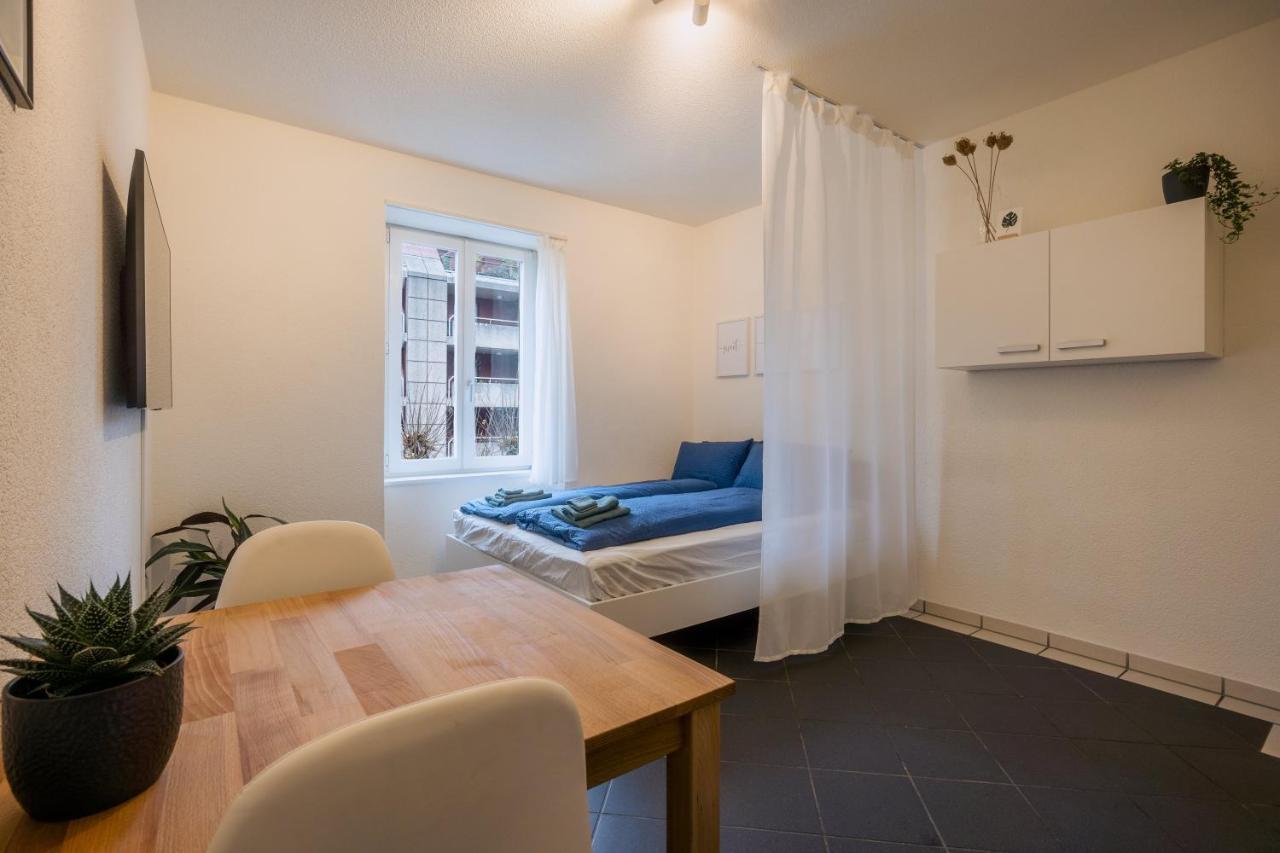 Gemuetliches Studio Im Stadtzentrum Biel Buitenkant foto